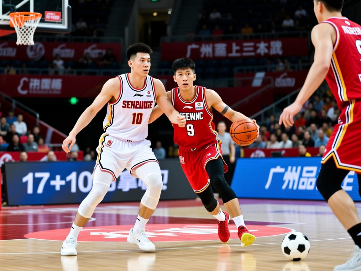 萨林杰17+10郭艾伦9分广东97-94力克广州拿下三连胜