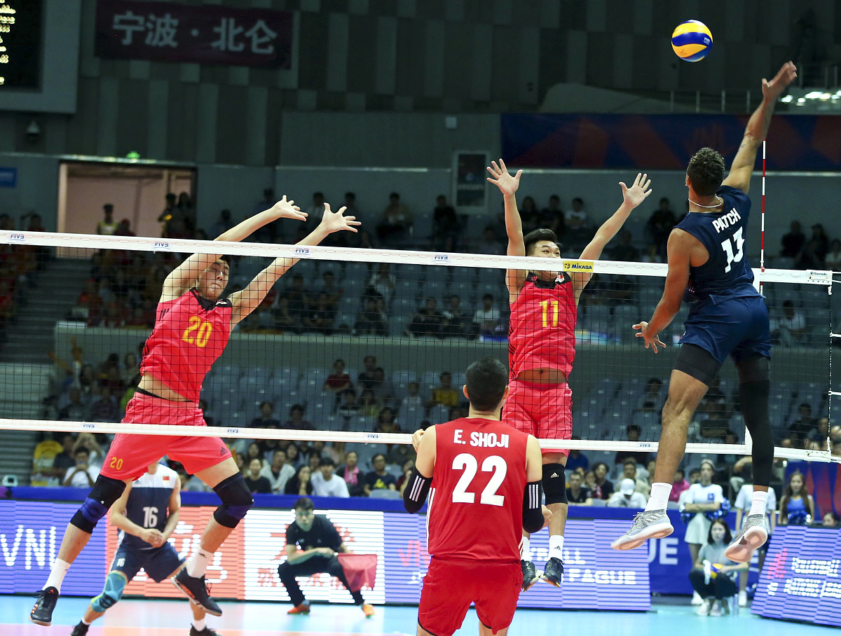 世界男排联赛：中国队0-3巴西队遭遇2连败(世界男排联赛巴西对意大利)